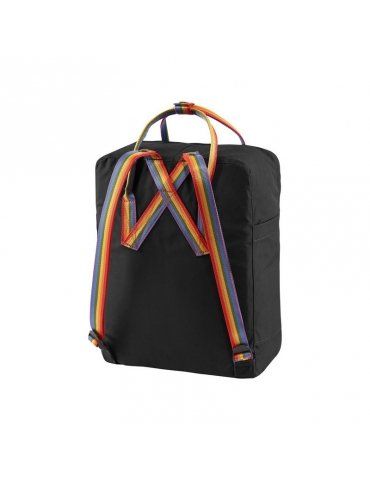 Zaino Fjallraven Kanken Rainbow Black