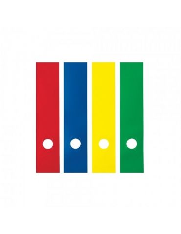 Copridorso Adesivo in Plastica per Dossier 10 Pz.