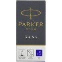 Cartucce Stilografica Parker Quink - 2 Confezioni da 5 Cartucce