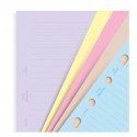 Fogli a righe colorati Pocket
