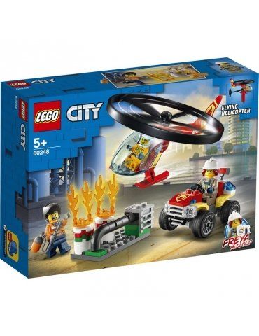 LEGO CITY elicottero dei pompieri