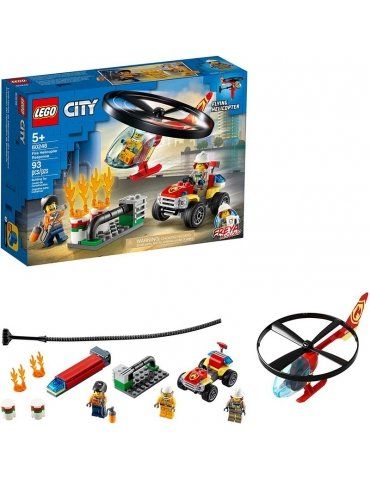 LEGO CITY elicottero dei pompieri