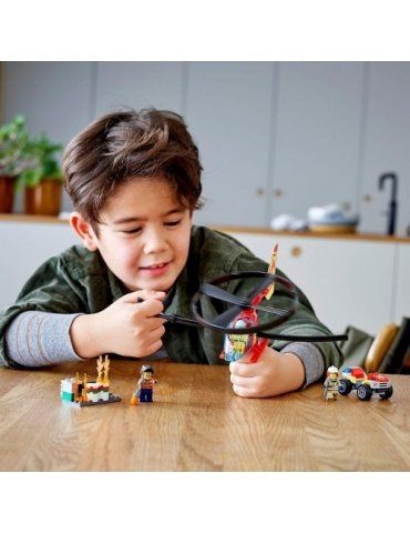 LEGO CITY elicottero dei pompieri