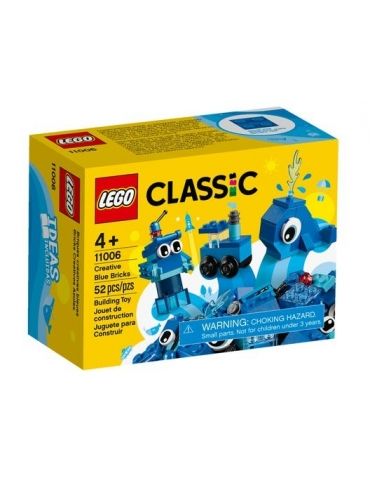 LEGO CLASSIC mattoncini blu creativi