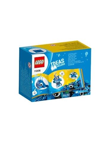 LEGO CLASSIC mattoncini blu creativi