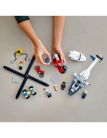LEGO CITY Inseguimento sull'elicottero della polizia