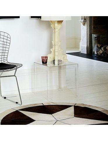 TAVOLINO KARTELL JOLLY TRASPARENTE