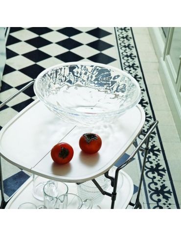 Centrotavola Kartell Moon Grigio Fumè