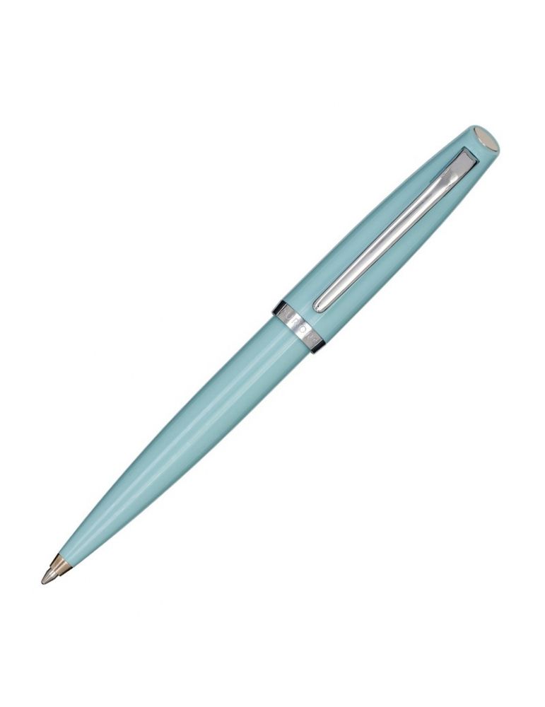 Online Vision Style - Penna A Sfera In Alluminio Spazzolato, Colore Lilla, Meccanismo A Rotazione