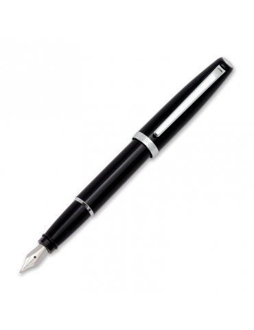 Stilografica Aurora Style Resina Finiture Cromate