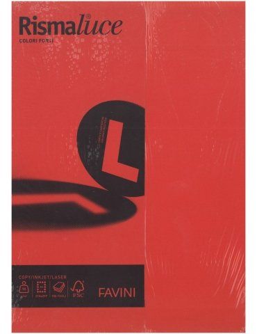 FAVINI RISMALUCE COLORI FORTI A4 - 90 gr - 300 FOGLI