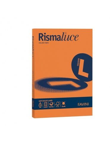 FAVINI RISMALUCE COLORI FORTI A4 - 200FG - 140GR