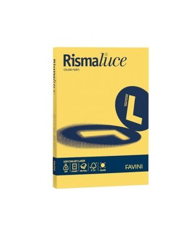 FAVINI RISMALUCE COLORI FORTI A4 - 200FG - 140GR