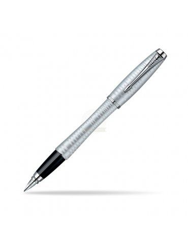 Penna Stilografica Parker Urban Premium Vacumatic Silver-Blue CT