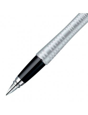 Penna Stilografica Parker Urban Premium Vacumatic Silver-Blue CT