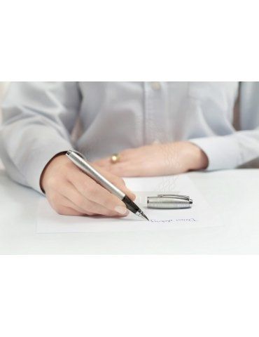 Penna Stilografica Parker Urban Premium Vacumatic Silver-Blue CT