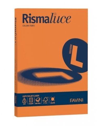 FAVINI RISMALUCE COLORI FORTI A4 - 125FG - 200GR