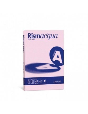 FAVINI RISMACQUA COLORI TENUI A4 - 125FG - 200GR