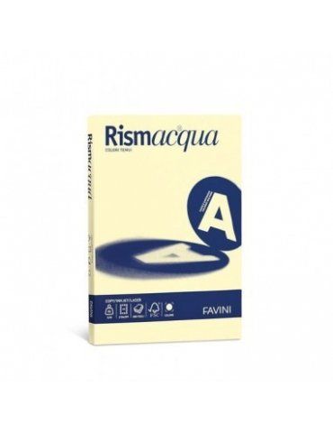 FAVINI RISMACQUA COLORI TENUI A4 - 125FG - 200GR