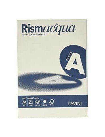 FAVINI RISMACQUA A3 300FG. 90GR COLORI TENUI