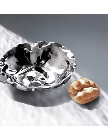 Cestino rotondo in acciaio Inox 18/10  Sarrià - ALESSI