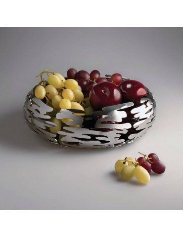 Cestino rotondo in acciaio inossidabile 18/10 Barknest - ALESSI