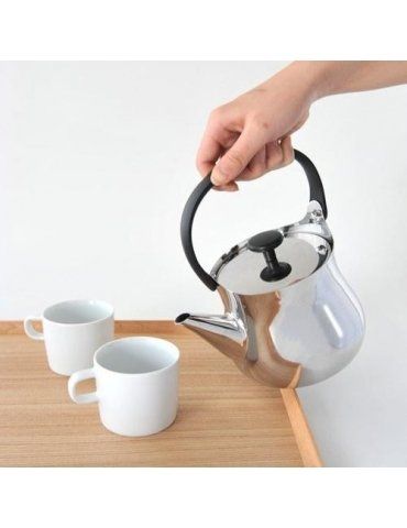 Bollitore/teiera in acciaio inossidabile Cha - ALESSI