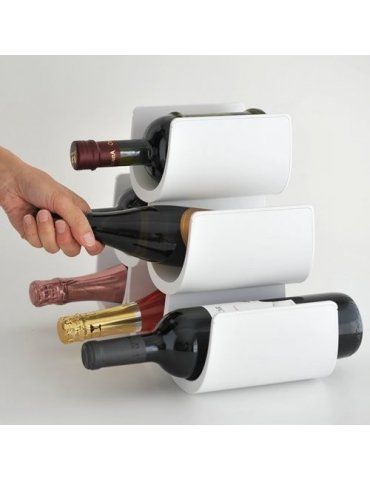 Portabottiglie in resina termoplastica Noè - ALESSI