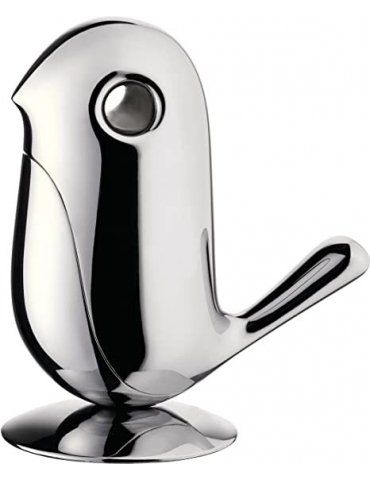 Portafermagli magnetico in zama cromata Chip - ALESSI