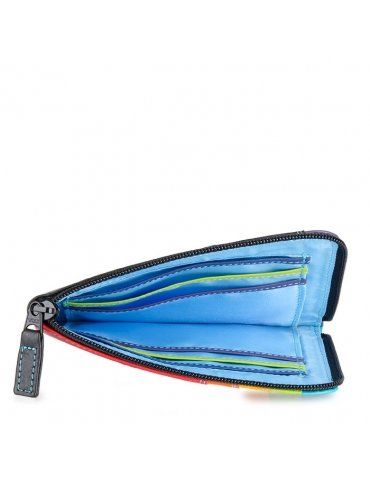 Portacarte/Portafoglio MyWalit con zip su tre lati Black Pace