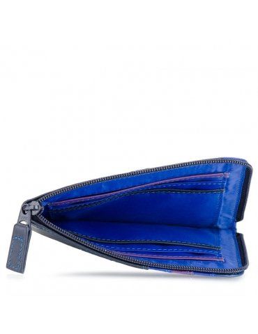 Portacarte/Portafoglio MyWalit con zip su tre lati Kingfisher