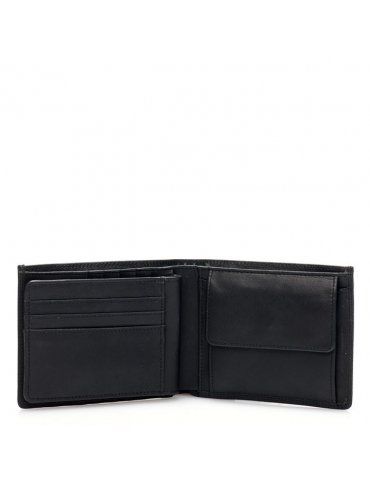 Portafoglio da uomo MyWalit grande con Britelite Nero