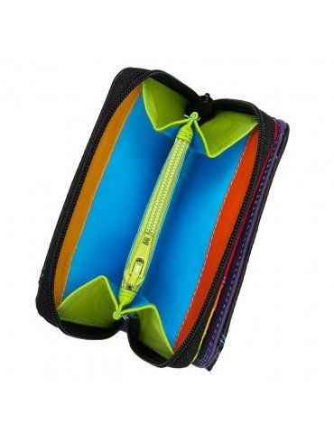 Portafoglio MyWalit con zip piccolo Black Pace