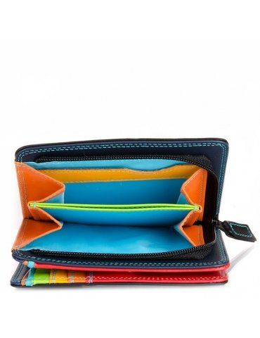 Portafoglio MyWalit con zip medio Black Pace