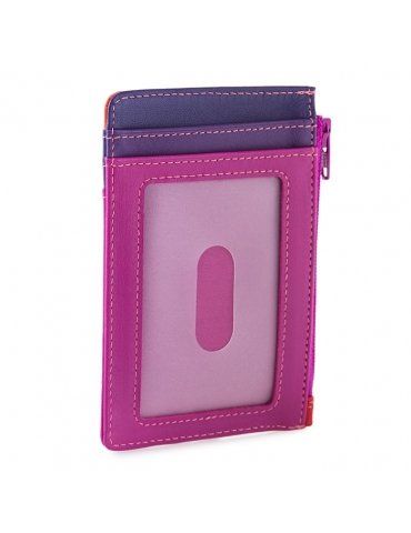 Porta carte di credito MyWalit con portamonete Sangria Multi