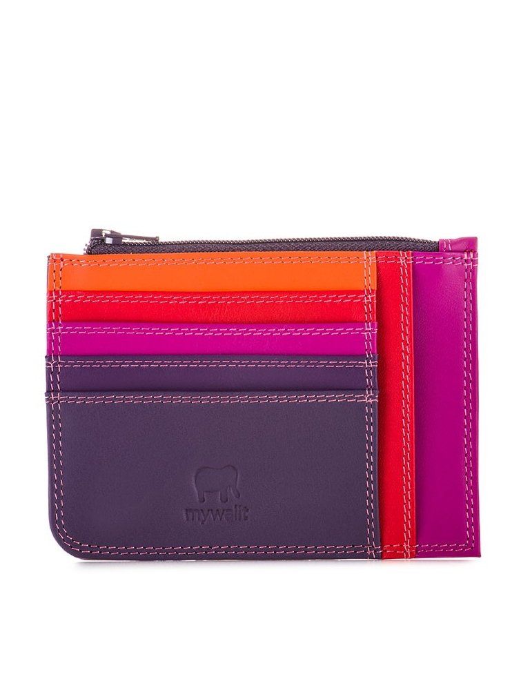 Leather Mywalit Portamonete Porta Carte Di Credito Slim Con