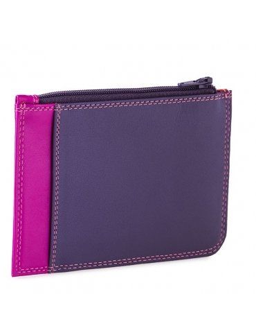 Porta carte di credito slim con portamonete MyWalit Sangria Multi