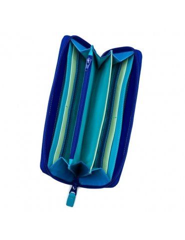 Portafoglio MyWalit grande con zip Seascape