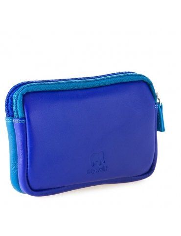 Portafoglio/Astuccio in Pelle MyWalit con doppia Zip Seascape Portafoglio/Astuccio in Pelle MyWalit con doppia Zip Seascape
