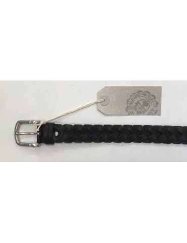 Cintura in pelle A.G. SPALDING nera