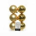 Palline di natale Decoris Season - Light Gold - 80 mm