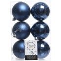 Palline di natale Decoris Season - Night blue - 80 mm