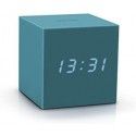 Orologio Gingko - Gravity Cube Click Clock Teal