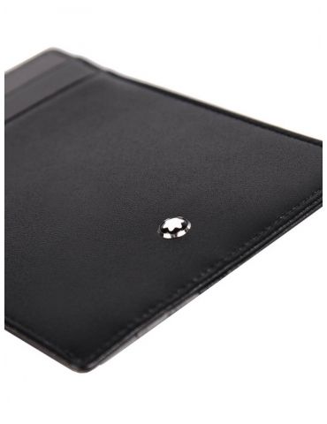 Custodia Portacarte Montblanc Meisterstück 4 Scomparti Grigio