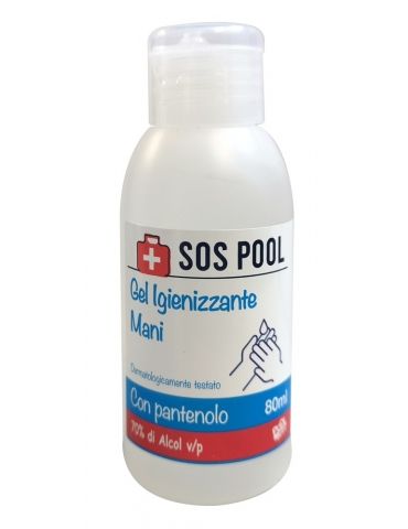 Gel Igienizzante Mani SOS Pool con Pantenolo 80 ml
