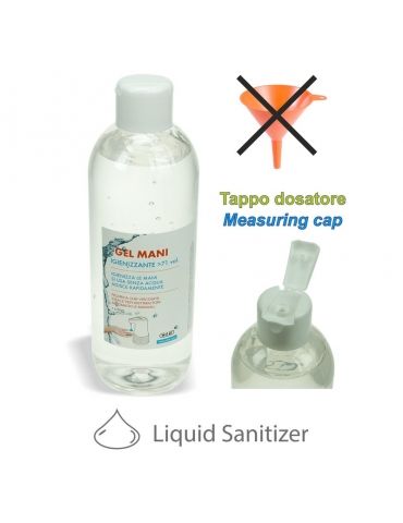 Gel Mani Igienizzante Ricarica per Distributori Automatici e Manuali