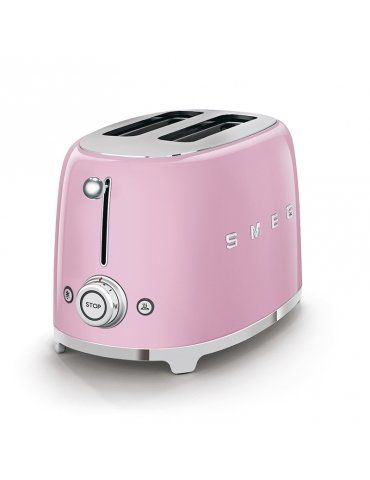 Tostapane 2 Fette SMEG Rosa