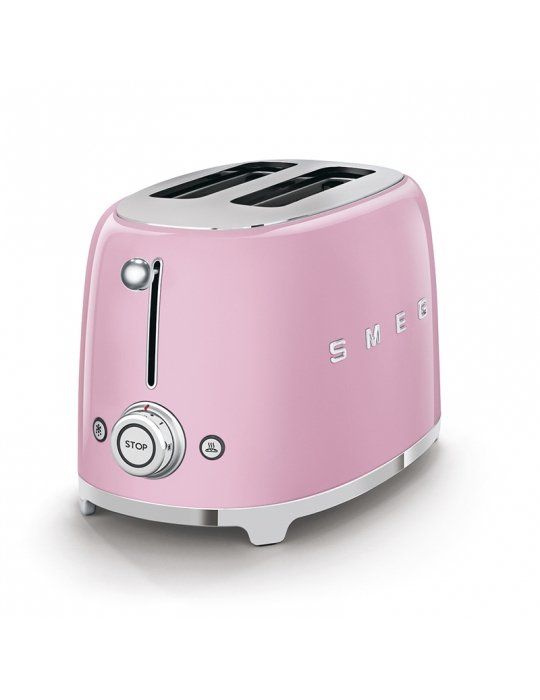 Tostapane 2 Fette SMEG Rosa