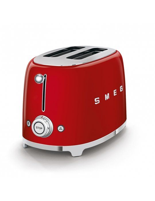 Tostapane 2 Fette SMEG Rosso