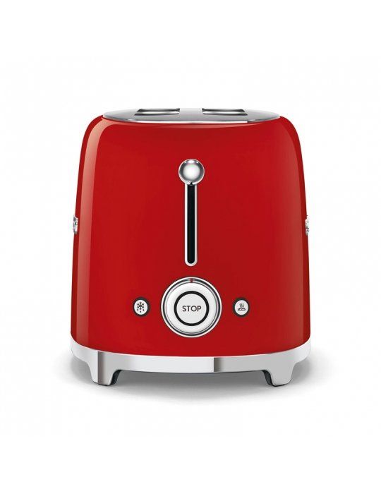 Tostapane 2 Fette SMEG Rosso